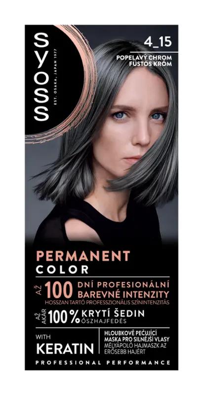 Syoss Barva na vlasy 4_15 popelavý chrom, 1 ks