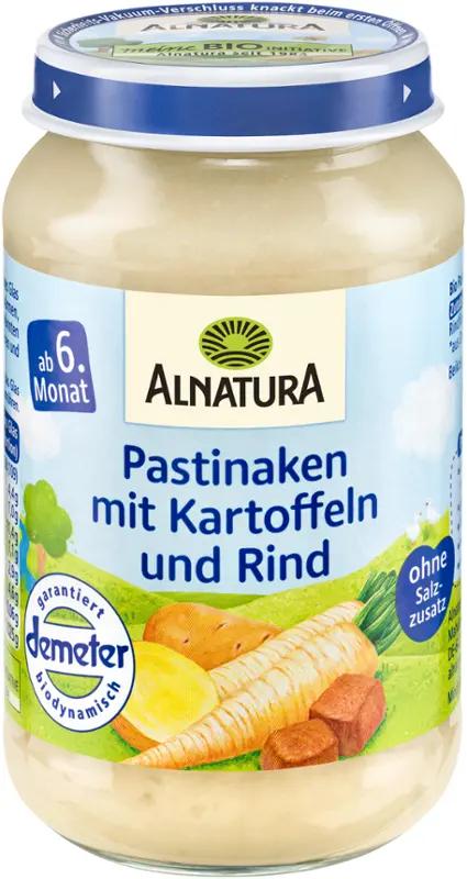 Alnatura BIO Příkrm s pastinákem, bramborami a hovězím, 190 g
