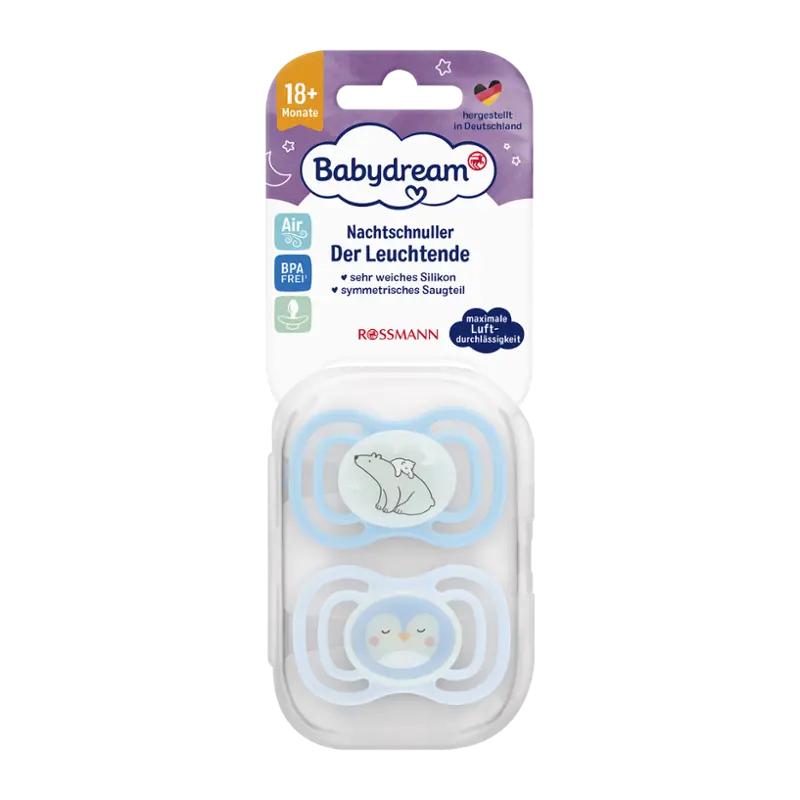 Babydream Silikonový dudlík od 18 měsíců velikost 3, různé druhy, 1 ks