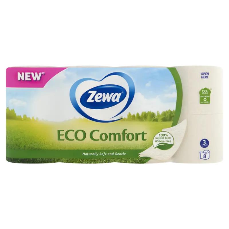 Zewa Toaletní papír Eco Comfort 3vrstvý, 154.4 m