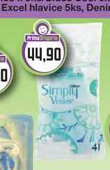 Gillette Simply Venus 2 dámské pohotová holítka s zvlhčujícím páskem 4 ks