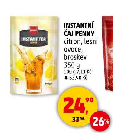 INSTANTNÍ ČAJ PENNY citron, 350 g