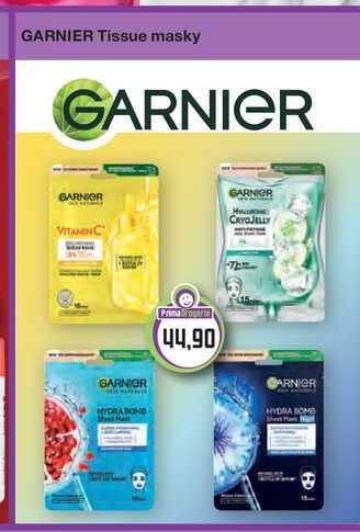 GARNIER Tissue masky 