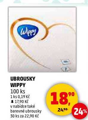 UBROUSKY WIPPY, 100 ks   
