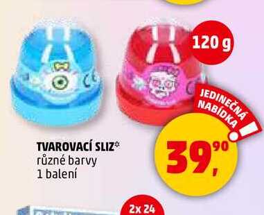TVAROVACÍ SLIZ různé barvy, 1 balení 120 g 