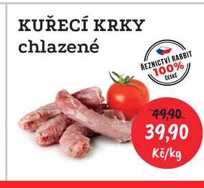 KUŘECÍ KRKY chlazené 1kg  