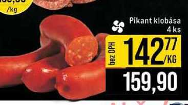 Pikant klobása 4 ks 