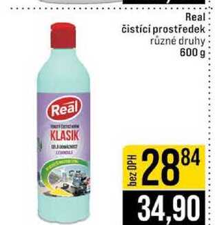 Real čistící prostředek různé druhy 600 g