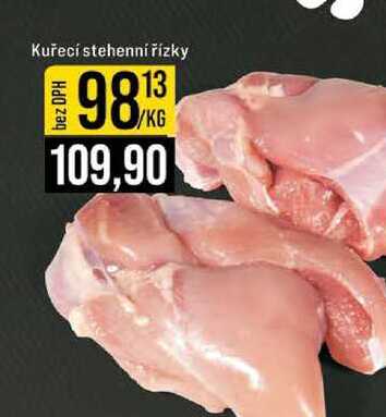 Kuřecí stehenní řízky 1kg