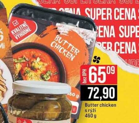 Butter chicken s rýží 460 g 
