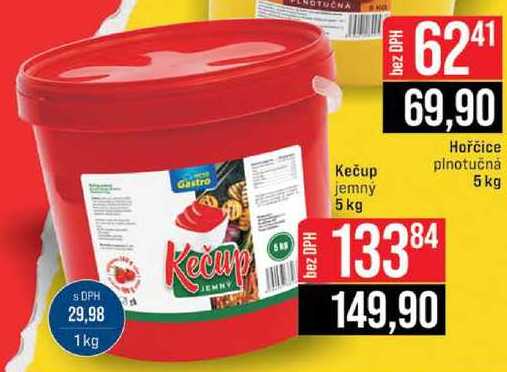 Kečup jemny 5kg
