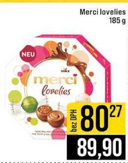 Merci lovelies 185 g