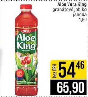 Aloe Vera King granátové jablko jahoda 1,5l