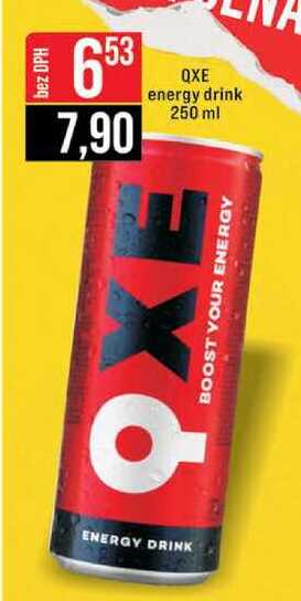 QXE energy drink 250 ml