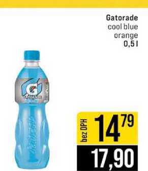 Gatorade cool blue orange 0,5l