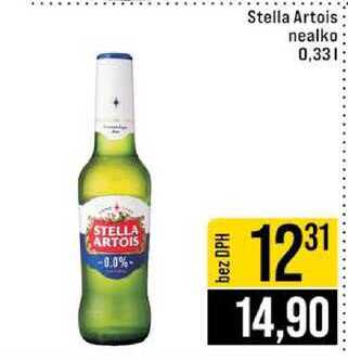 Stella Artois nealko 0,33l