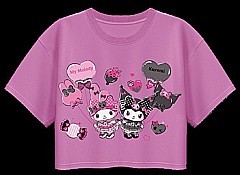 Crop top 100% bavlna
