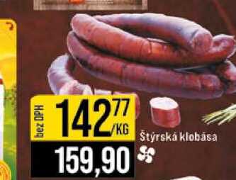 Štýrská klobása 1kg