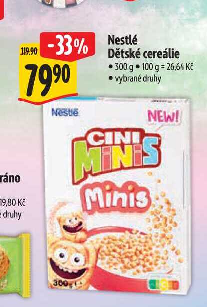   Nestlé Dětské cereálie 300 g  