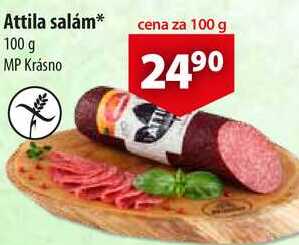 Attila salám, 100 g