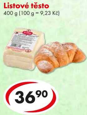 Listové těsto, 400 g