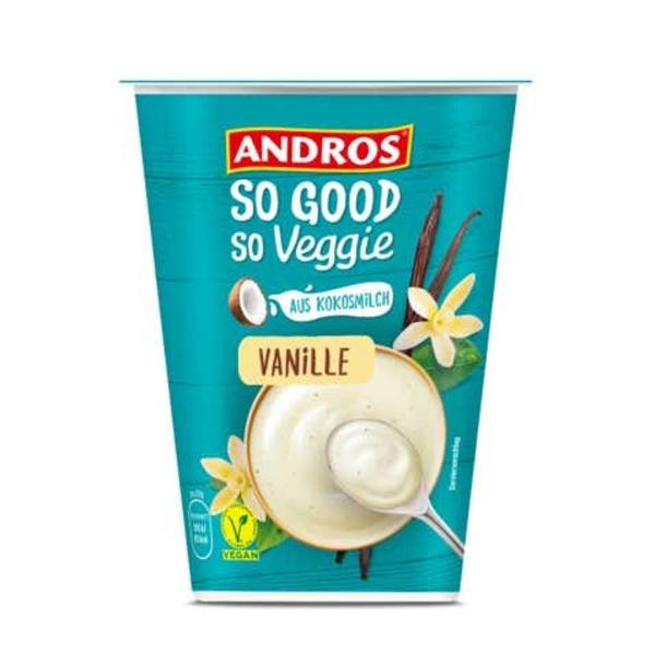 Andros Veganský fermentovaný dezert vanilka