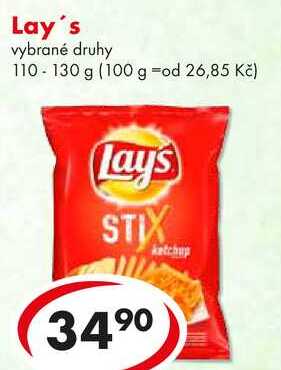 Lay's, 110-130 g