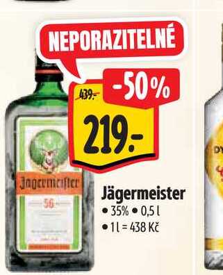  Jagermeister  0,5 l