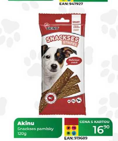 Akinu Snackses pamlsky