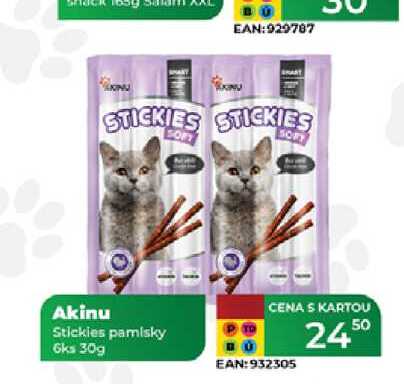 Akinu Stickles pamlsky