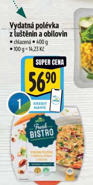 Vydatná polévka z luštěnin a obilovin 400 g