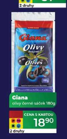 Giana olivy černé