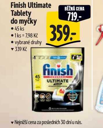 Finish Ultimate Tablety do myčky  45 ks 