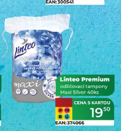 Linteo Premium odličovací tampony Maxi Silver