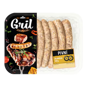 Albert Masová klobása na pivu, 300 g