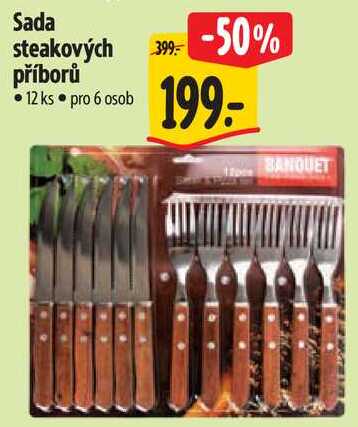 Sada steakových příborů, 12 ks