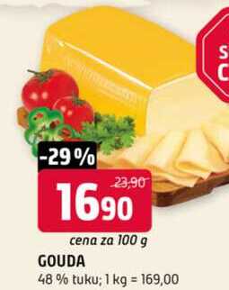 Gouda 48 % 100g