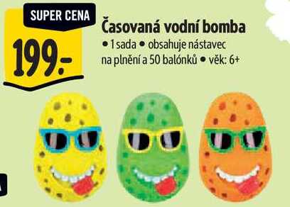 Časovaná vodní bomba 