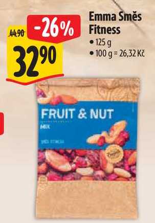 Emma Směs Fitness, 125 g