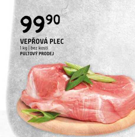 Vepřová plec bez kosti 1kg