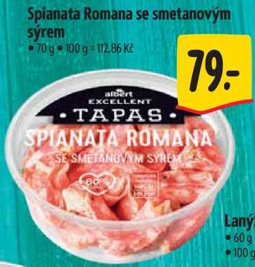 Spianata Romana se smetanovým sýrem, 70 g 