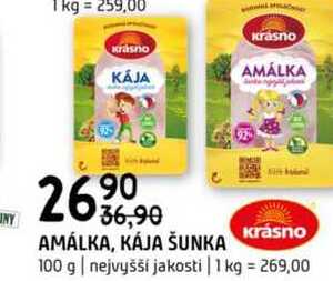 Amálka kájas šunka 100 g nejvyšší jakosti 