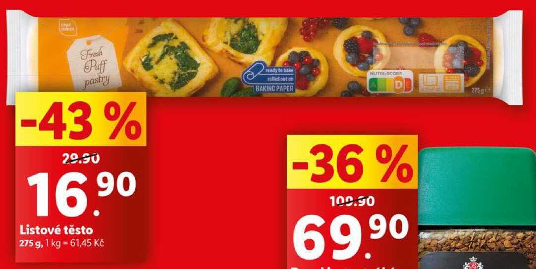 Listové těsto, 275 g