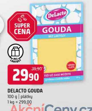 Delacto gouda 100 g plátky 