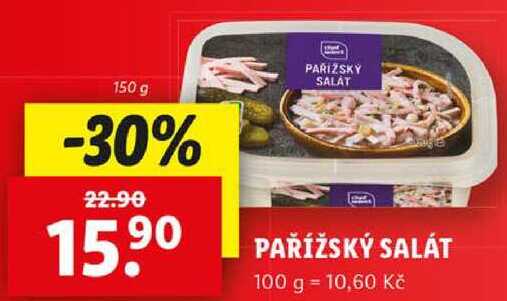 PAŘÍŽSKÝ SALÁT, 150 g