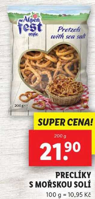 PRECLÍKY S MOŘSKOU SOLÍ, 200 g