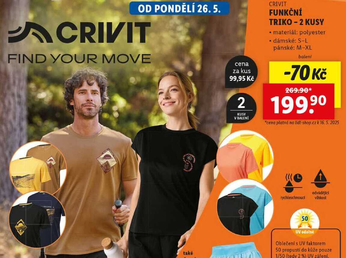 FUNKČNÍ TRIKO-2 KUSY 