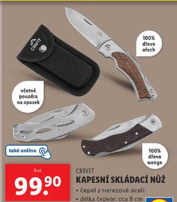 KAPESNÍ SKLÁDACÍ NŮŽ 