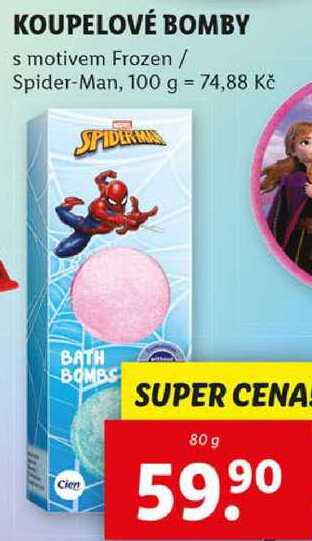 KOUPELOVÉ BOMBY, 80 g
