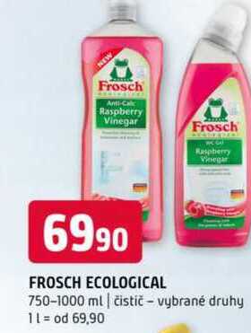 Frosch ecological 750-1000 ml čistič vybrané druhy